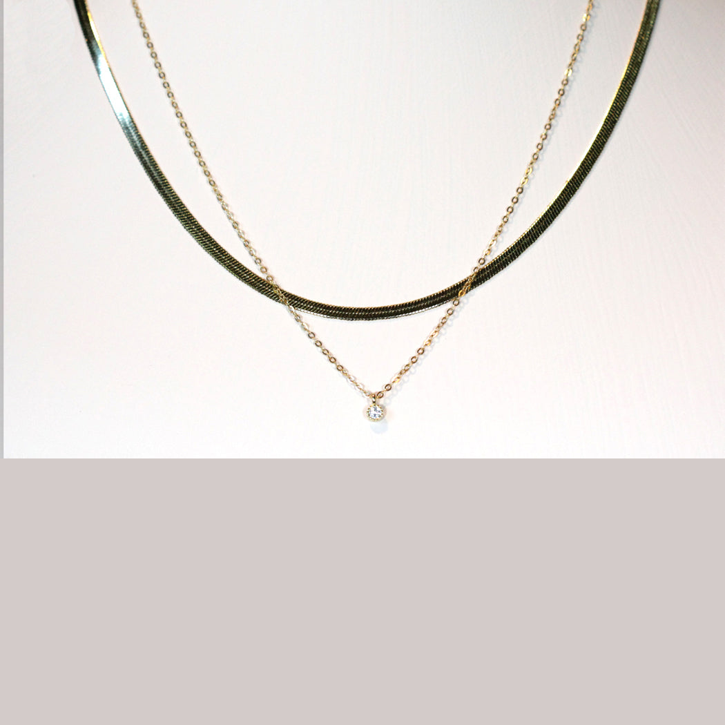 A04063 Kette glitzer Diamant